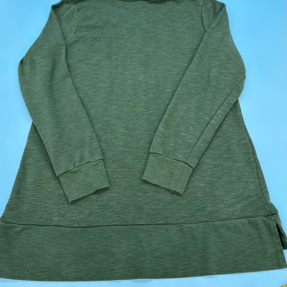 Majestic Green Bay Packers Lace-Up High Low Sweatshirt Size XL - Picture 2 of 10